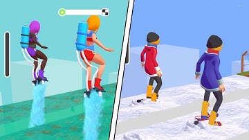 Shoe Race 👠🥾👟 All Levels Gameplay Android, iOS SR1GP36*