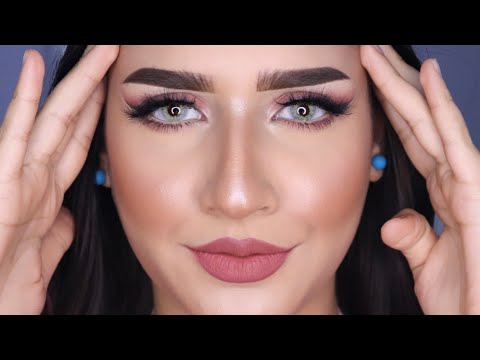 مكياج العيون الناعسه سحب العيون بطريقه خرافيه