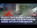 KEJAM! Pelaku Tega Buang Tubuh Korban dari Atas Tol BORR Bogor, Jasad Jatuh di Tengah Keramaian