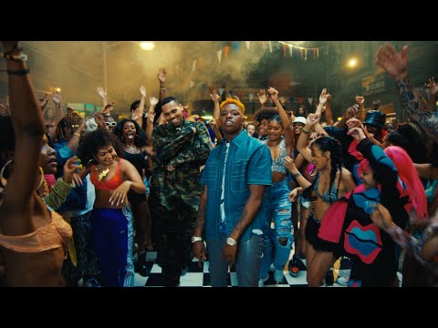 Screen shot of Yung Bleu ft Chris Brown and 2 Chainz Baddest music video