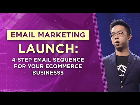 Email Marketing Launch: 4-Step Email Sequence For Your Ecommerce Business