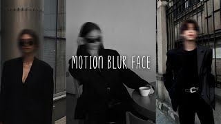 How to edit motion blur face in Picsart✨☁️|Aesthetic photo edit|Picsart tutorial|Photo editing|