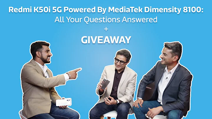 Redmi K50i 5G Powered By MediaTek Dimensity 8100: All Your Questions Answered + GIVEAWAY! - DayDayNews