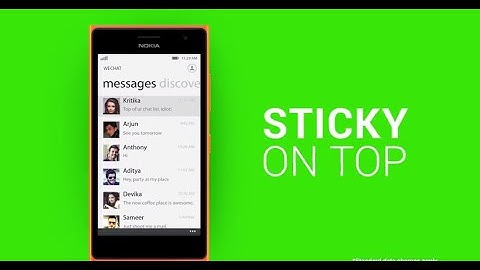 WeChat Quickies: Stick Favorite Chats on Top