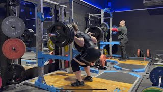 Superman Squats 5 Plates!