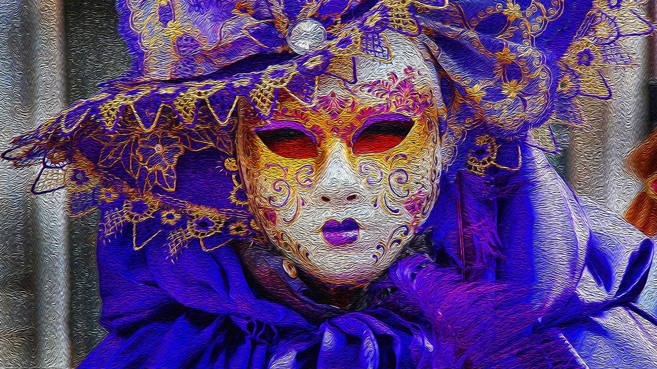 Karneval na olejových maľbách