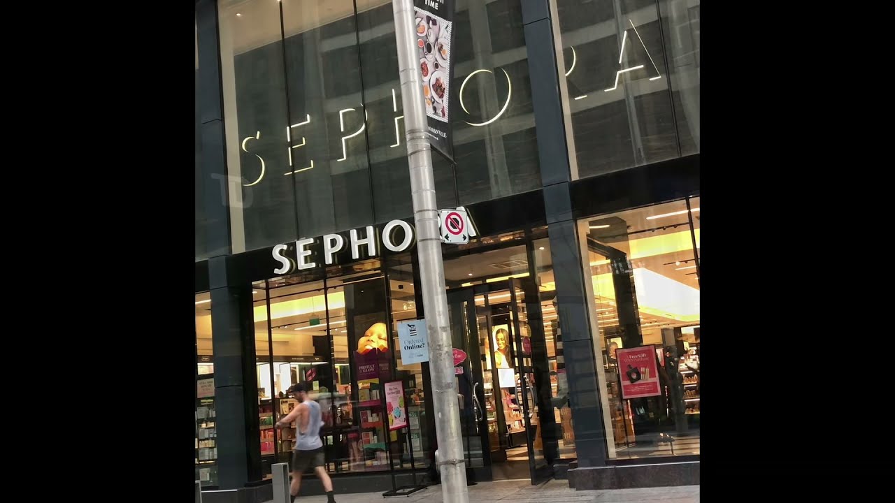 Drive through Downtown Toronto