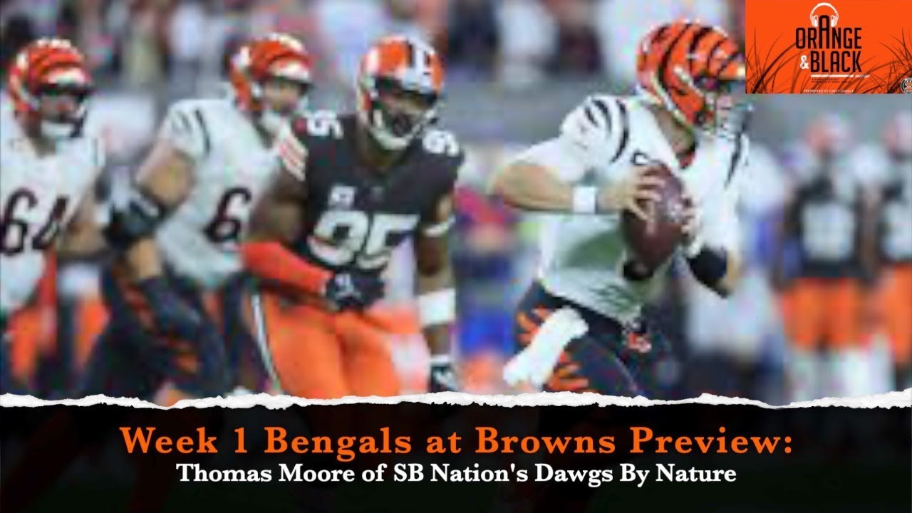 Browns to get CBS' No. 2 announcing crew in Week 1 against the Bengals -  Dawgs By Nature