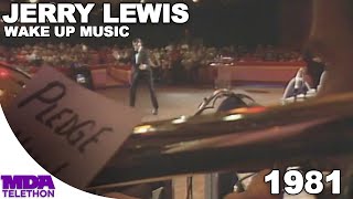 Jerry Lewis Conducts MDA Orchestra - Wake Up Music | 1981 | MDA Telethon