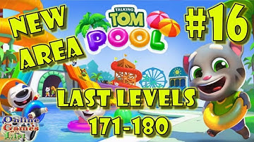 TALKING TOM POOL LEVEL 171-180 Walkthrough Gameplay #16