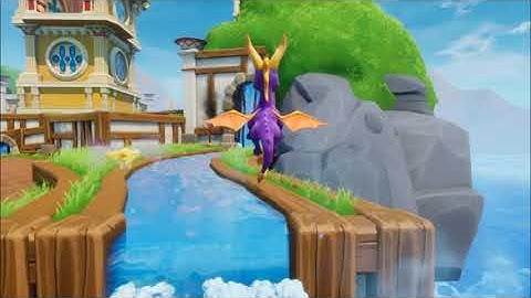 Spyro 3: Year of the Dragon Reignited (PC) walkthrough - Sunny Villa