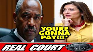Frustrated Judge CUCKS OUT on OLD Scammer type \