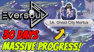 1 MONTH Progress Report In Eversoul!