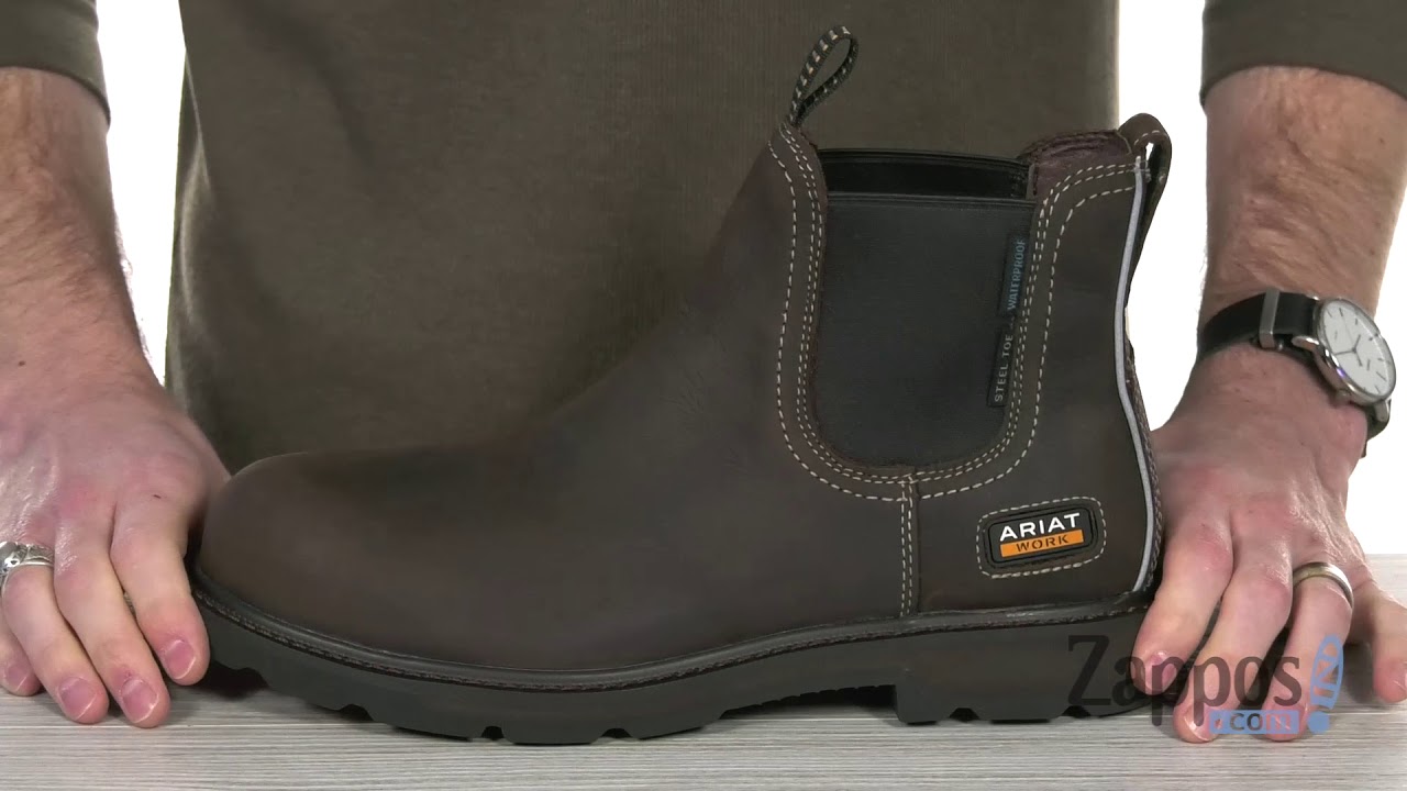 ariat groundbreaker steel toe