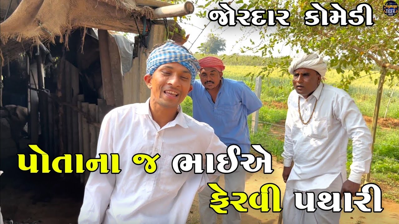 પોતાના જ ભાઈએ ફેરવી પથારી | POTANA J BHAI A FERVI PATHARI | JOGMAYA TIGER COMEDY 