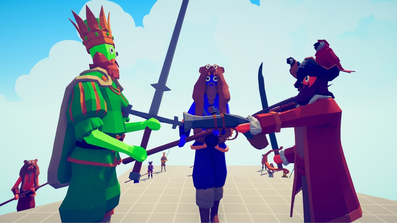 SAME PRICE UNITS BATTLE ROYALE | TABS Totally Accurate Battle Simulator