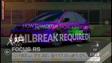HOW TO HACK REAL RACING 3 ON iOS(ALL DEVICES) [2016][JAILBREAK REQUIRED]