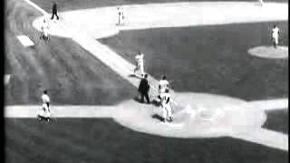 President John F Kennedy Throws out First Pitch
