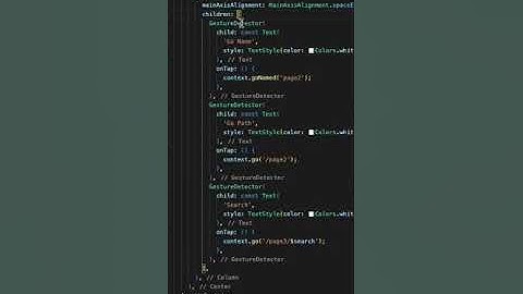 Flutter Go Router #appdevelopment #coding #flutter #flutterdev #fluttertutorial