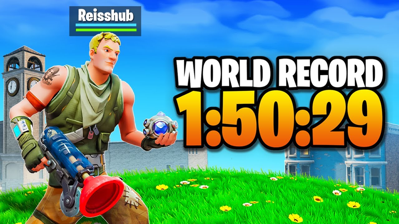 I Broke the Fortnite Speedrun WORLD RECORD