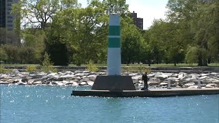 Lake Michigan water levels drop in 2021