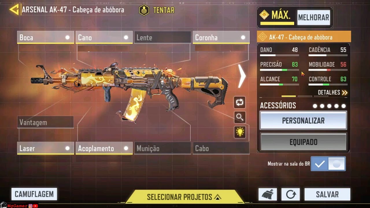 Call Of Duty Mobile - Melhor Arma Do Battle Royale (Equipada No Armeiro ...
