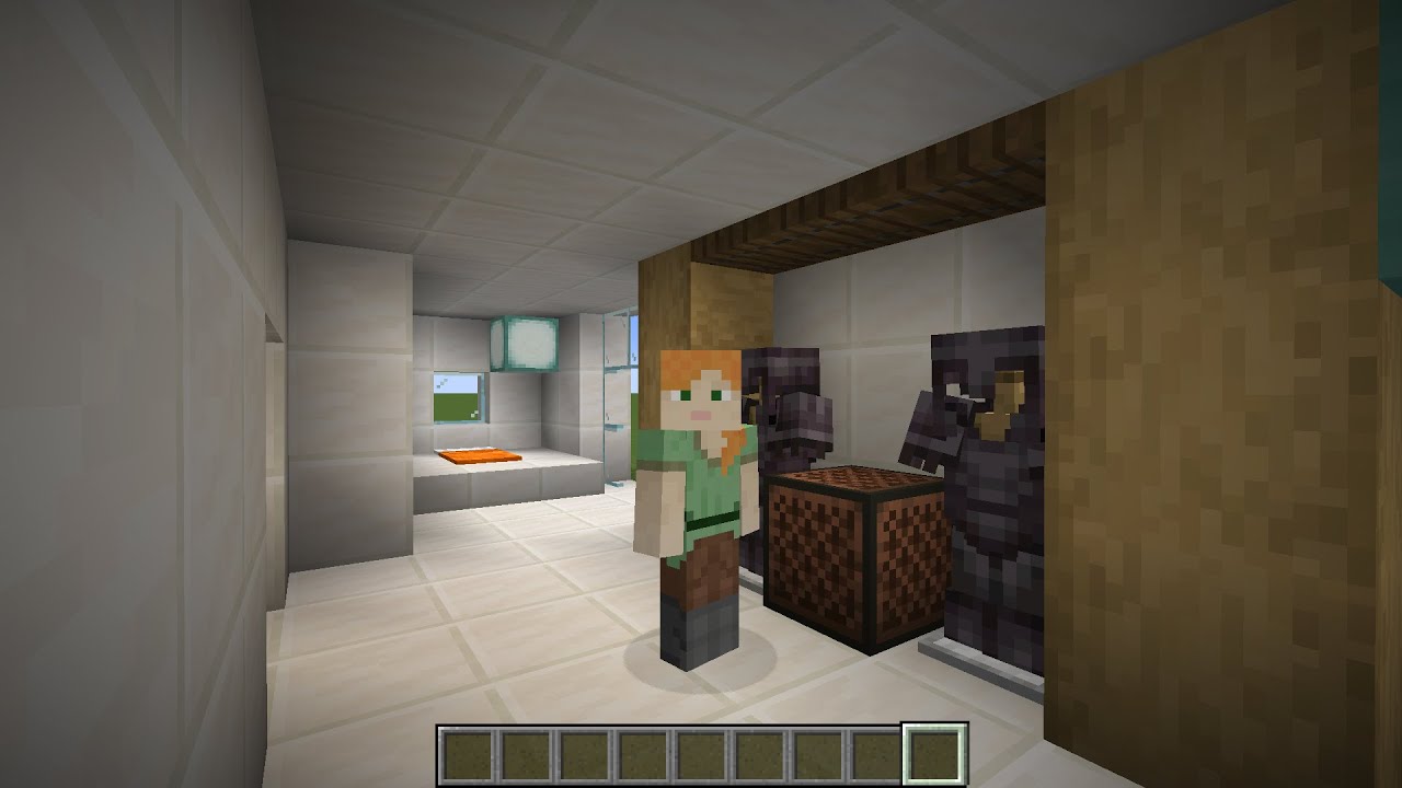 passage secret invisible minecraft - YouTube