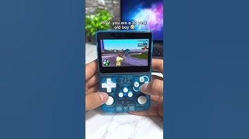 Play retro games anywhere #r36s #retrogaming #gaming #nintendo #console #ps5 #psp #gameboy #shorts