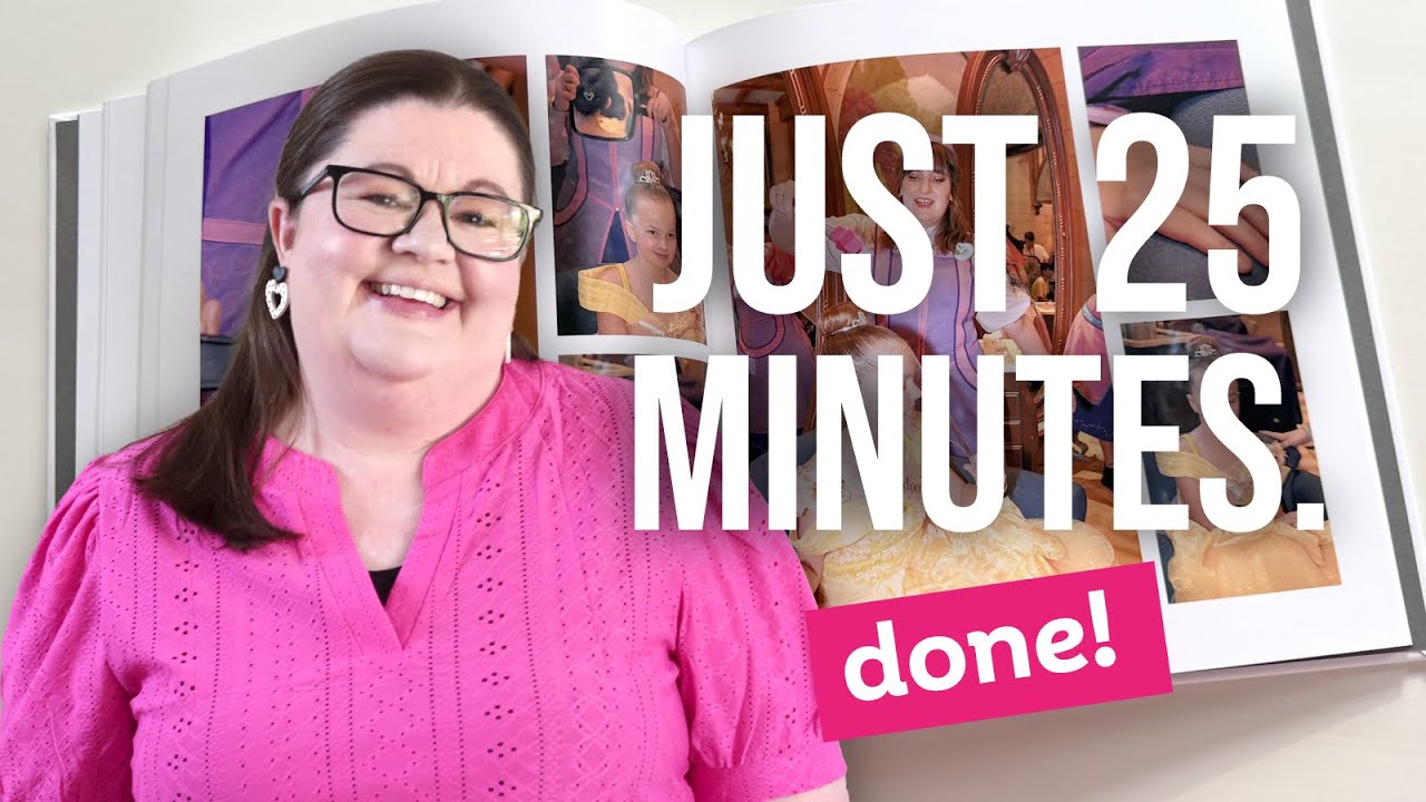 Как сделать семейные фотоальбомы за считанные минуты!