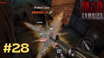 MAD ZOMBIES || R 4 - Burning Town || Android Gameplay [Part-28]