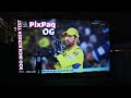 PixPaq OG Projector 300 Inch Screen Test