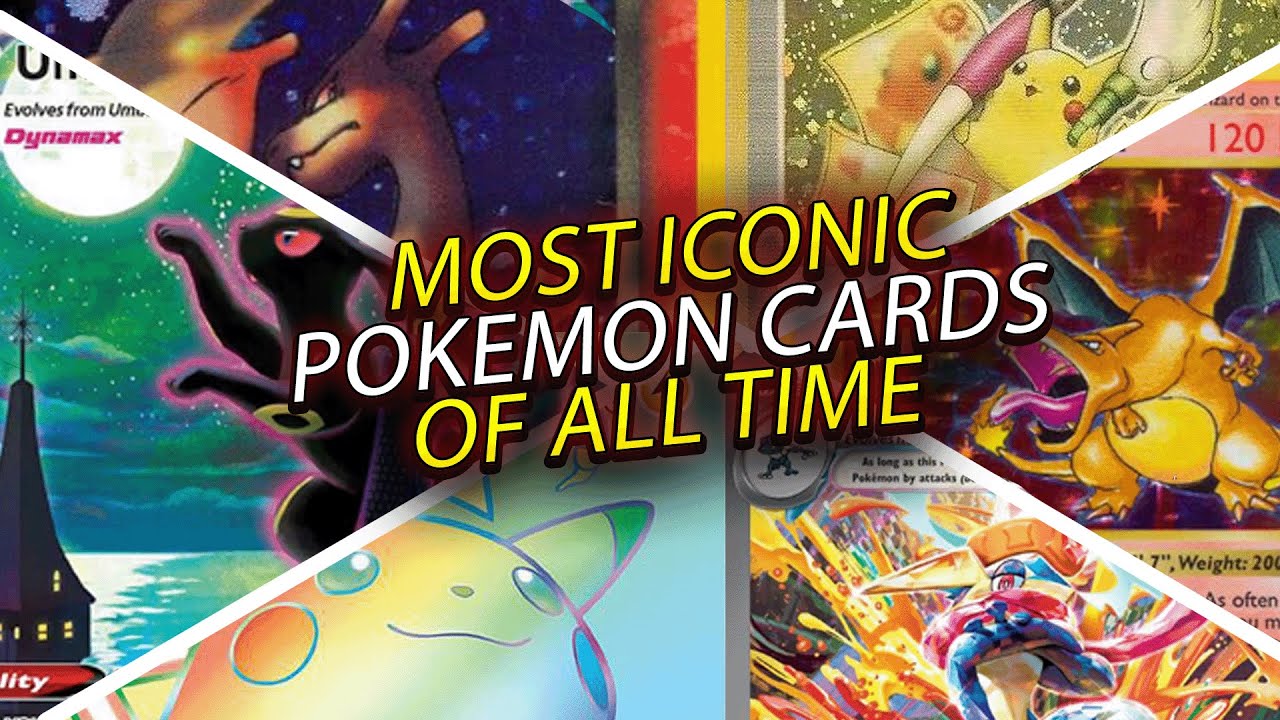 Top 10 Most Iconic Pokémon Cards Of All Time Youtube 