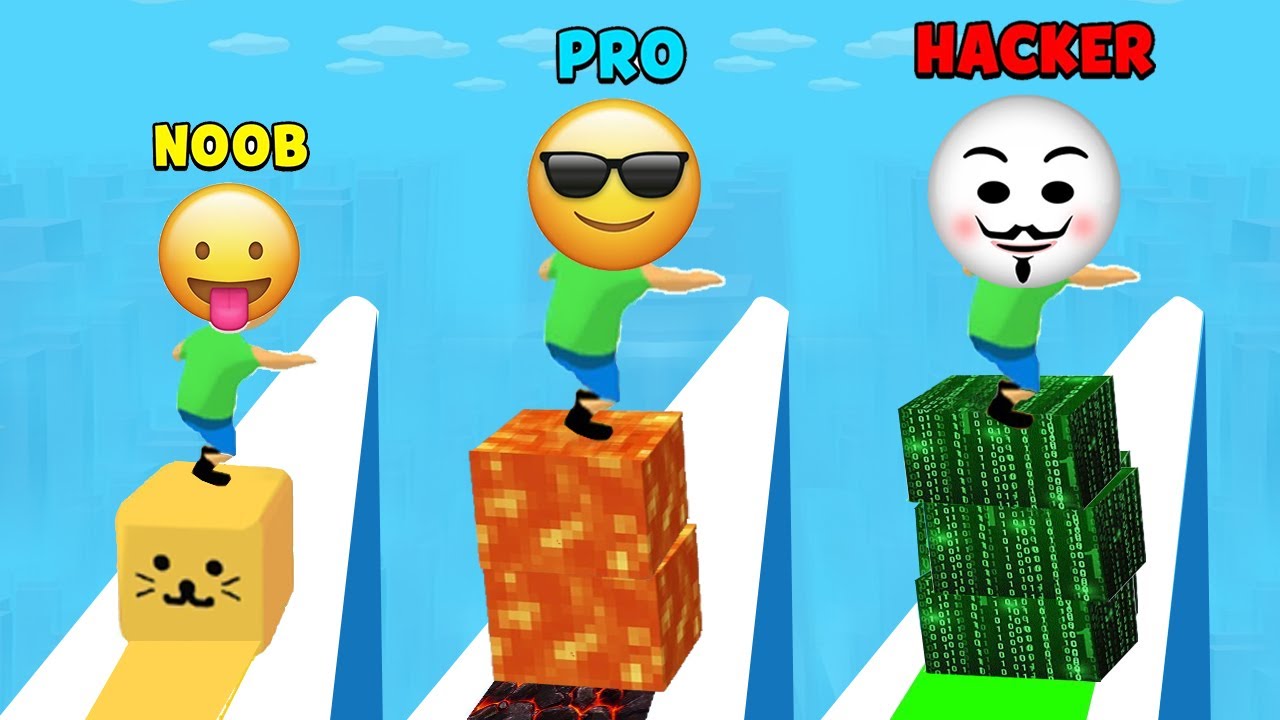 Cube Surfer 3D All Level gameplay -  (Android iOS Gameplay Walkthrough HD)