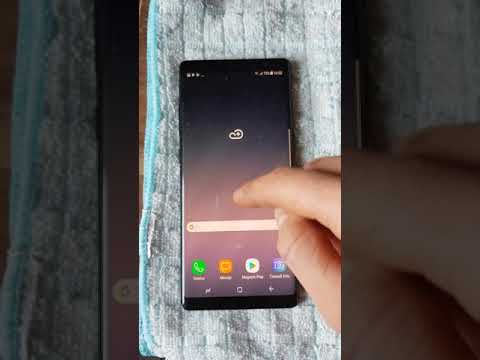 Samsung galaxy note 8 touchscreen sensitivity problem