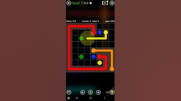 How To Solve Flow Free Classic Pack Level 7 8x8 Board Walk Through Solution Walkthrough