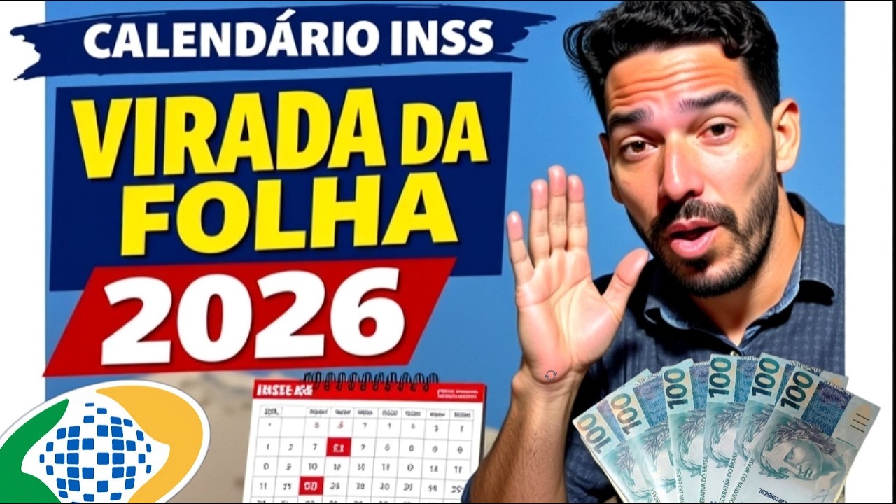 VIRADA DA FOLHA 2026: VEJA QUANDO MUDA TODO MÊS