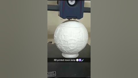 3D printed Moon Lamp With Photo ...#shorts #shortvideo #3dprinting #customgiftforcouple