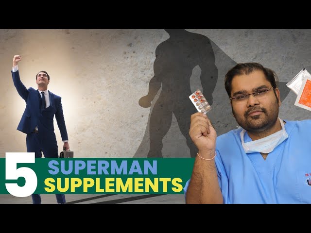 मर्द के 5 पॉवर टेबलेट | 5 Essential Supplements for Men (Hindi) class=