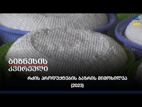 რძის პროდუქტების ბაზრის მიმოხილვა (2023)