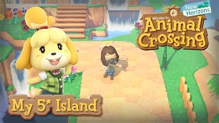 MY 5 STAR ISLAND TOUR! Animal Crossing - New Horizons