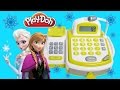 ❤ FROZEN CASH REGISTER ❤ Supermarket Disney Princess Anna Elsa Shopping Play Doh Food