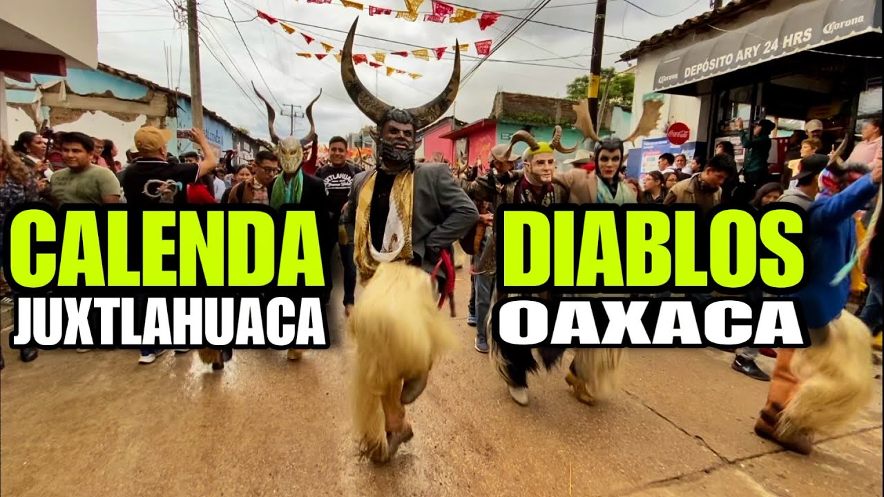 CALENDA DE DIABLOS en Juxtlahuaca, Oaxaca