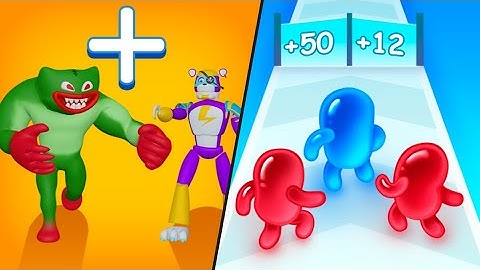 Merge Ban Ban | Join Blob Clash 3D / All Level Gameplay: Android,iOS