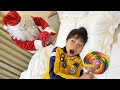 サンタさんが来る前に寝よう!
