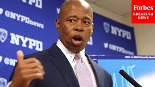 NYC Mayor Eric Adams Announces Expansion Of NYPD's Quality Of Life Teams On Staten Island