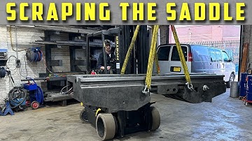 Scraping The Saddle with Danny | Lucas Boring Mill 441B Project