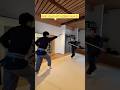 Iaido duel with rubber swords #japanesesword