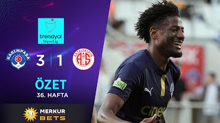 Merkur-Sports | Kasımpaşa (3-1) B. Antalyaspor - Highlights/Özet | Trendyol Süper Lig - 2023/24 Resimi