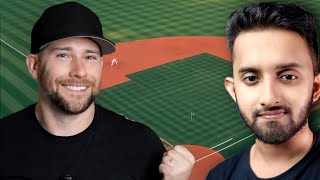 CRICKET FAN Learns BASEBALL With a PRO | MLB