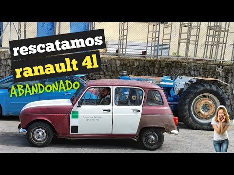 ⚒️🚙 Rescatamos el RENAULT 4 ABANDONADO que nos regalaron hace un año . Llegara a  MADRID ??